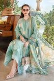 3 Piece Unstitched Printed Lawn Suit | MPT-2501-B - MARIA.B