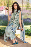 3 Piece Unstitched Printed Lawn Suit | MPT-2502-B - MARIA.B