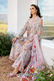 3 Piece Unstitched Printed Lawn Suit | MPT-2507-A - MARIA.B