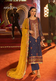 AJLF-16 EMBROIDERED CHIFFON 3 PCS - ASIM JOFA