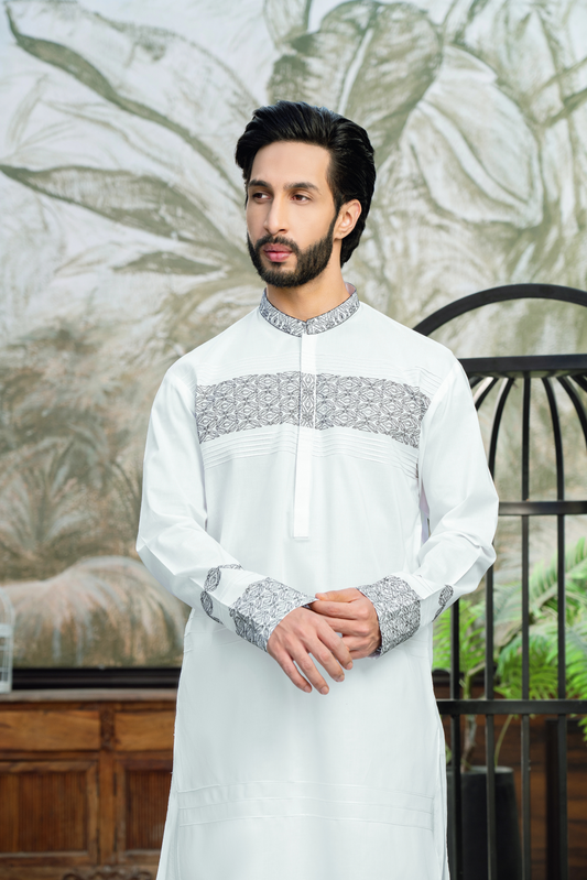 Cotton White Series WS-04 | CHAWLA