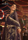 AJLF-01 EMBROIDERED CHIFFON 3 PCS - ASIM JOFA