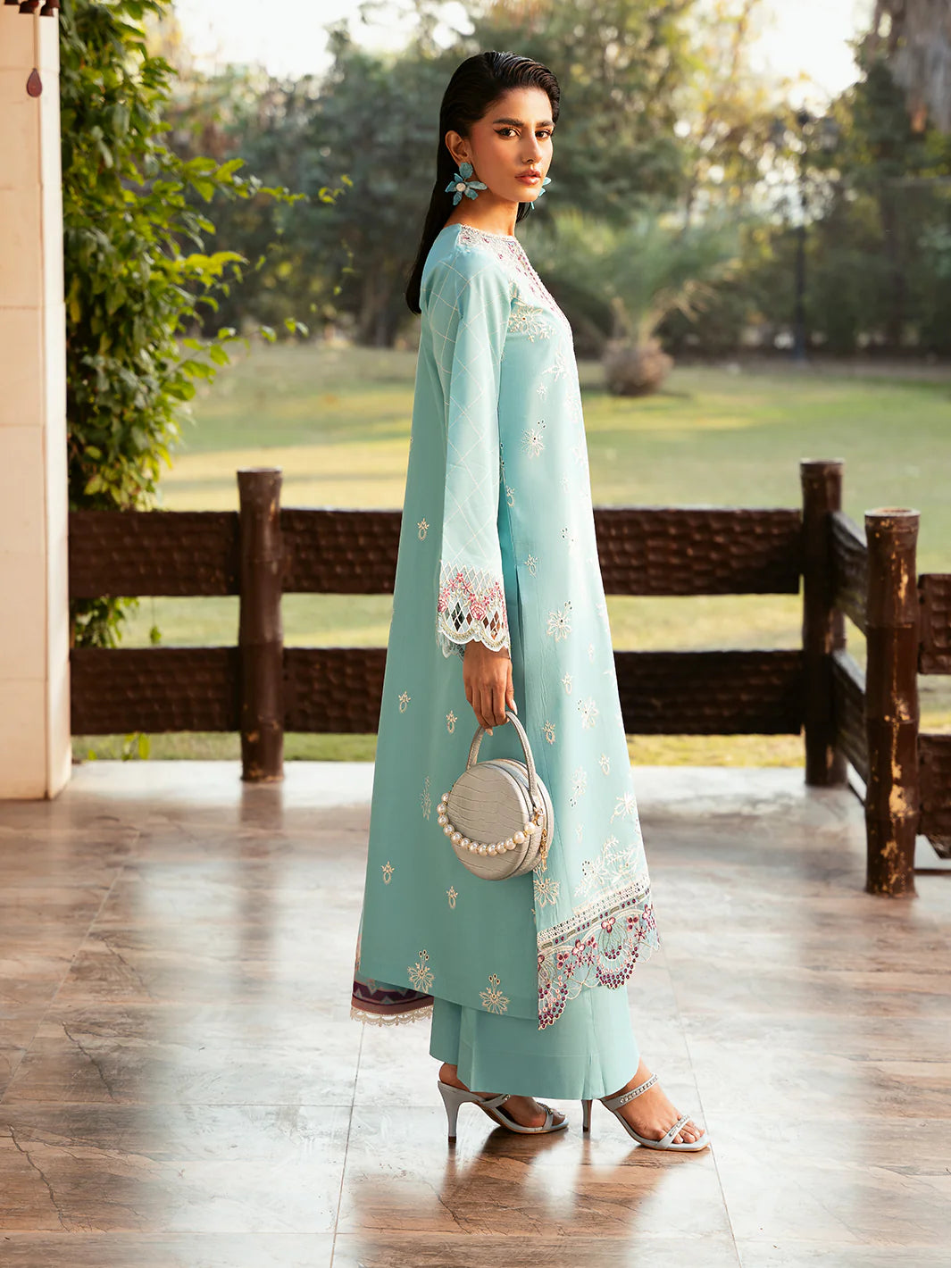 312 - A | 3 PC Lawn - Binilyas