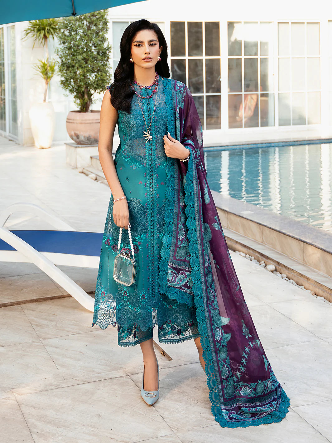 313 - A | 3 PC Lawn - Binilyas