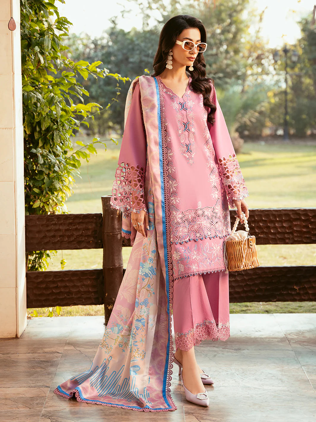 315 - B | 3 PC Lawn - Binilyas