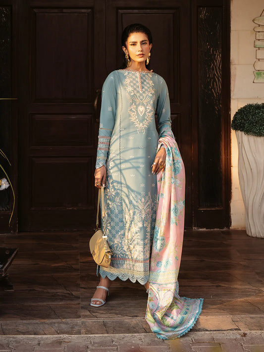 316 - B | 3 PC Lawn - Binilyas