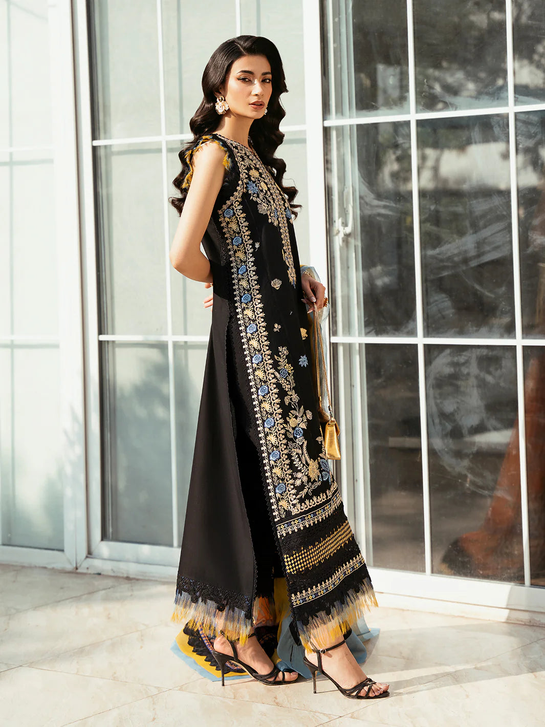 317 - A | 3 PC Lawn - Binilyas