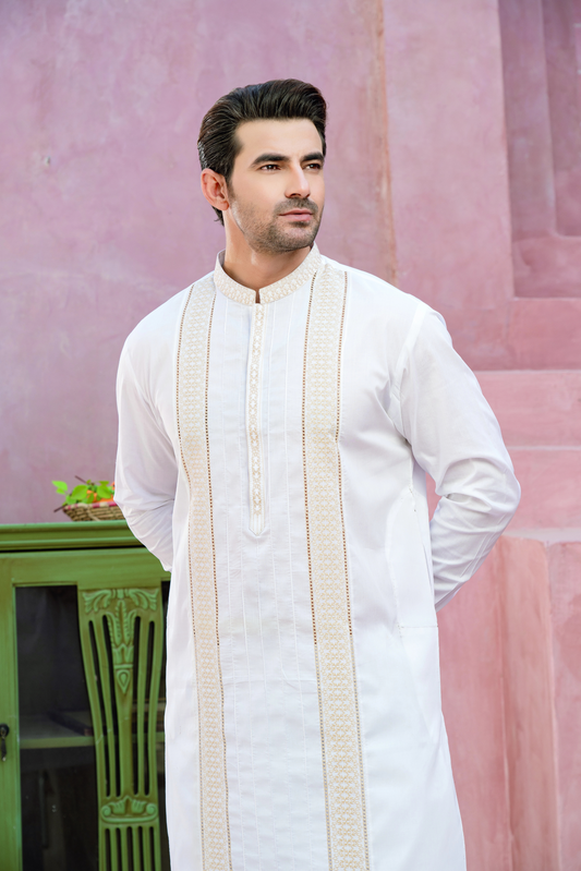 Cotton White Series WS-05 | CHAWLA