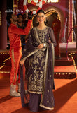 AJLF-01 EMBROIDERED CHIFFON 3 PCS - ASIM JOFA