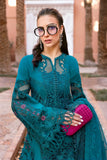 3 Piece Unstitched Embroidered Dobby Lawn Suit | D-2513-B - MARIA.B