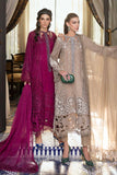 3 Piece Unstitched Embroidered Lawn Suit | D-2502-A - MARIA.B