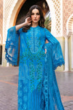 3 Piece Unstitched Embroidered Lawn Suit | D-2503-B - MARIA.B