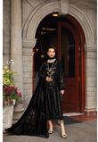 3 Piece Unstitched Embroidered Velvet Suit | DL-1205