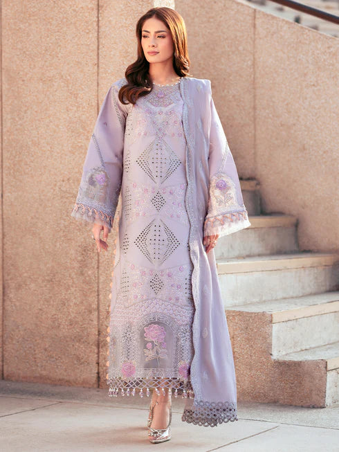 DR-07 | 3 PC Luxury Lawn - PARISHAY