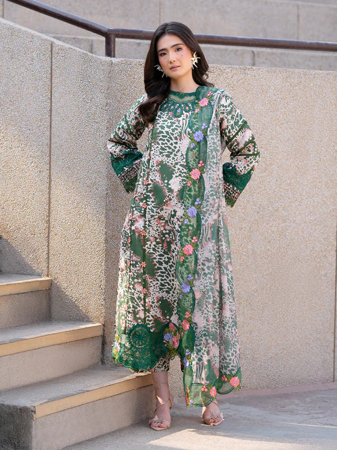 DR-13 | 3 PC Luxury Lawn - PARISHAY