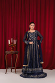 B 007-NAVY BLUE | Manahil