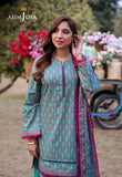 AJUUB-17 Printed Lawn 3 Pcs | ASIM JOFA