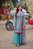 AJUUB-17 Printed Lawn 3 Pcs | ASIM JOFA