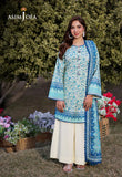 AJUUB-13 Printed Lawn 3 Pcs | ASIM JOFA