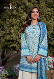 AJUUB-13 Printed Lawn 3 Pcs | ASIM JOFA