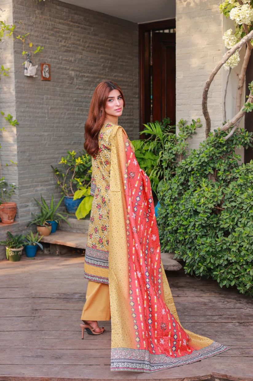 LaserKari Lawn Embroidered - D5 - DOR