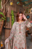 LaserKari Lawn Embroidered - D7 - DOR