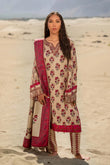 3 Pc Unstitched Printed Linen Suit | 502-A | Maria B