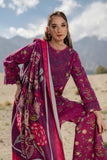 3 Pc Unstitched Printed Khaddar Suit | 505-A | Maria B