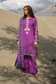 3 Pc Unstitched Printed Linen Suit | 507-B | Maria B