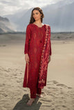 3 Pc Unstitched Printed Khaddar Suit | 508-B | Maria B