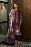 3 Pc Unstitched Printed Linen Suit | 512-A