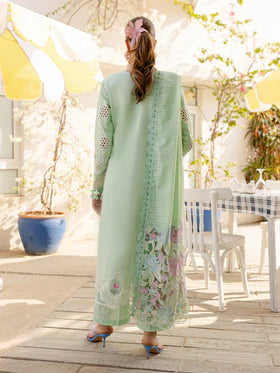 MS-12 | 3 PC Luxury Lawn- Parishay