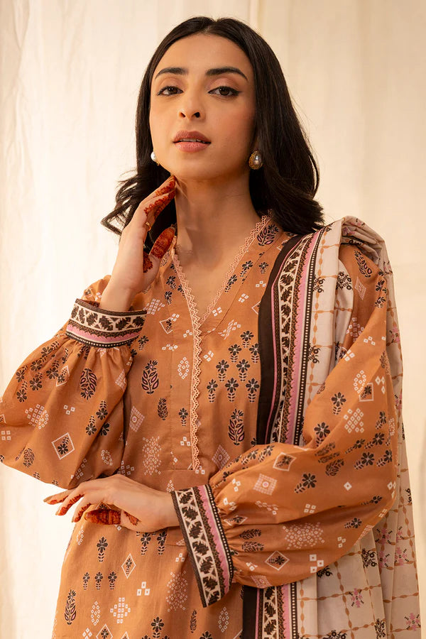 Shirt Shalwar Dupatta  0047 - zellbury