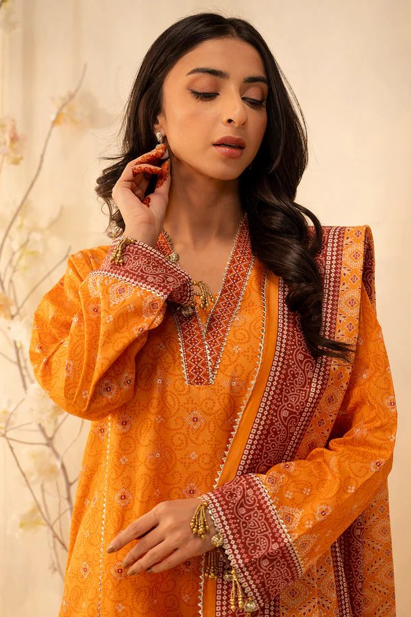 Shirt Shalwar Dupatta 0115 - zellbury