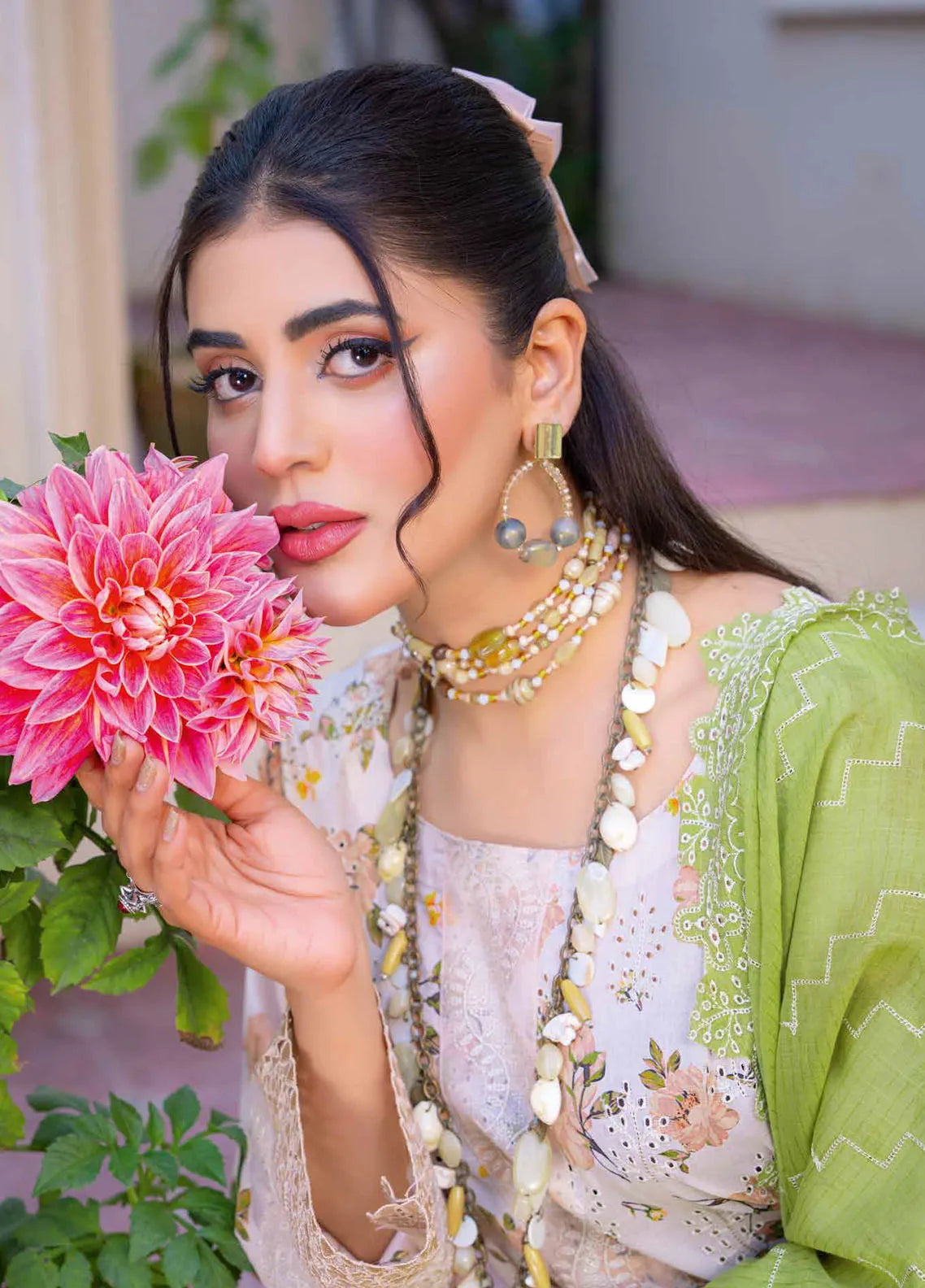 Riaz Arts Embroidered Lawn Suits Unstitched 3 Piece RA25LK 2004 - Summer Collection