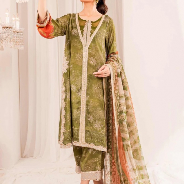 Tabeer Silk Fall Winter Collection CTW-10