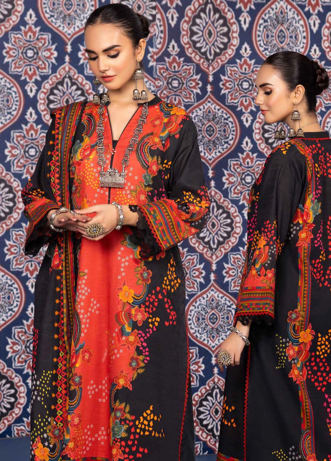 Rivaa Kasauti 4 Pashmina Digital Printed Winter Collection Suit 1206 - Knya  Fashion